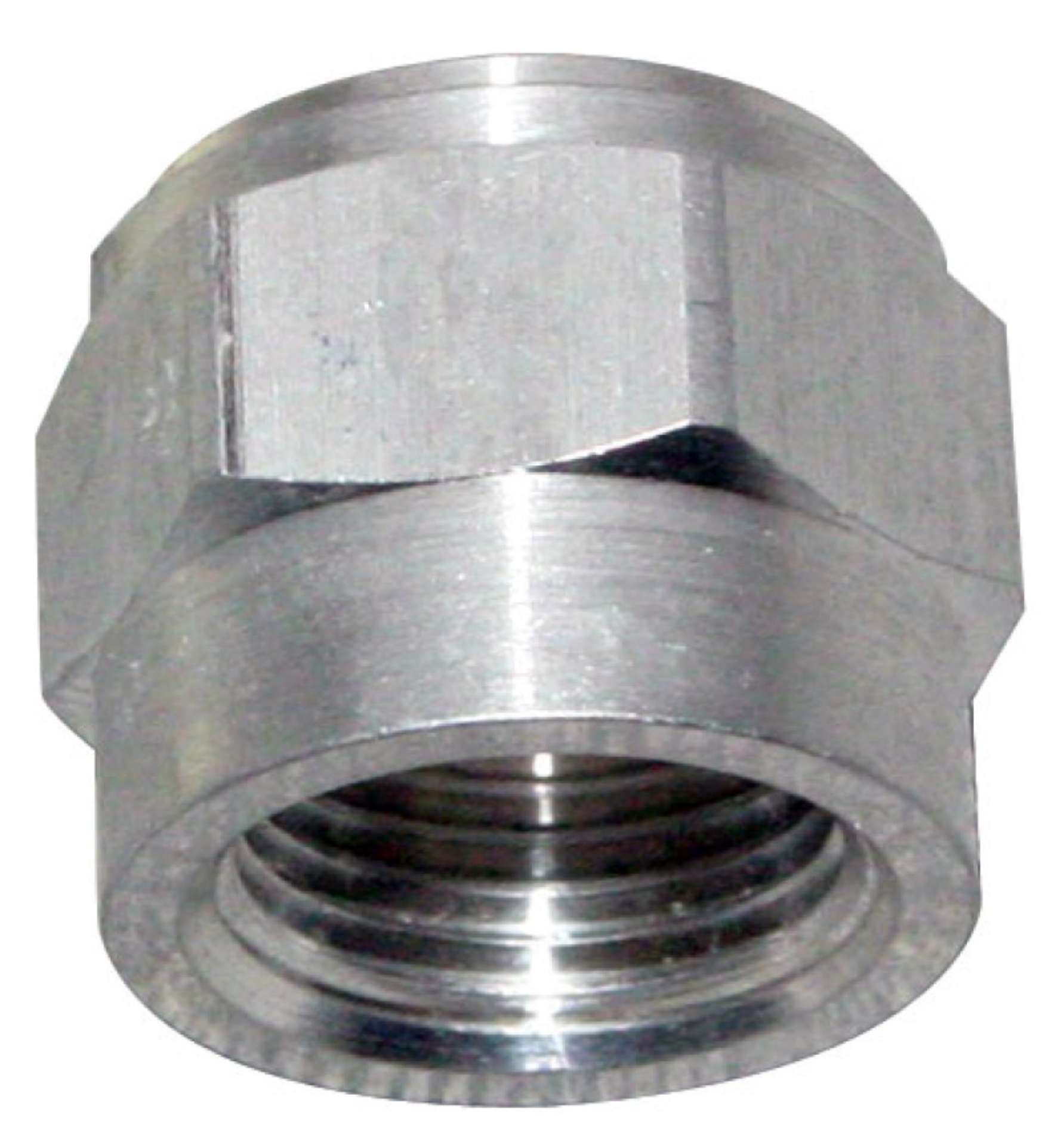 Picture of Moroso 3-8in NPT Female Weld-On Bung - Aluminum - Single