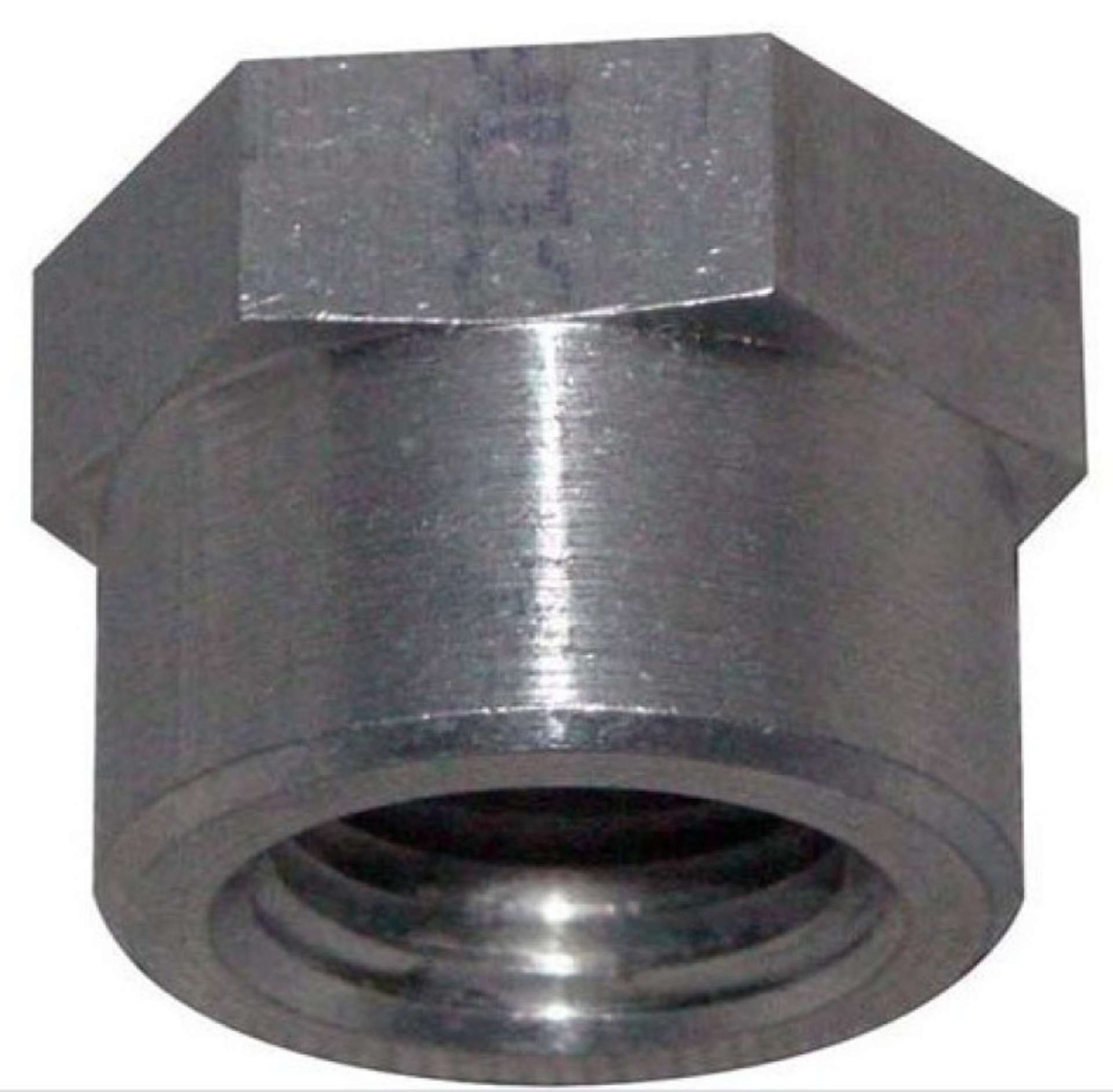 Picture of Moroso 1-2in NPT Female Weld-On Bung - Aluminum - Single