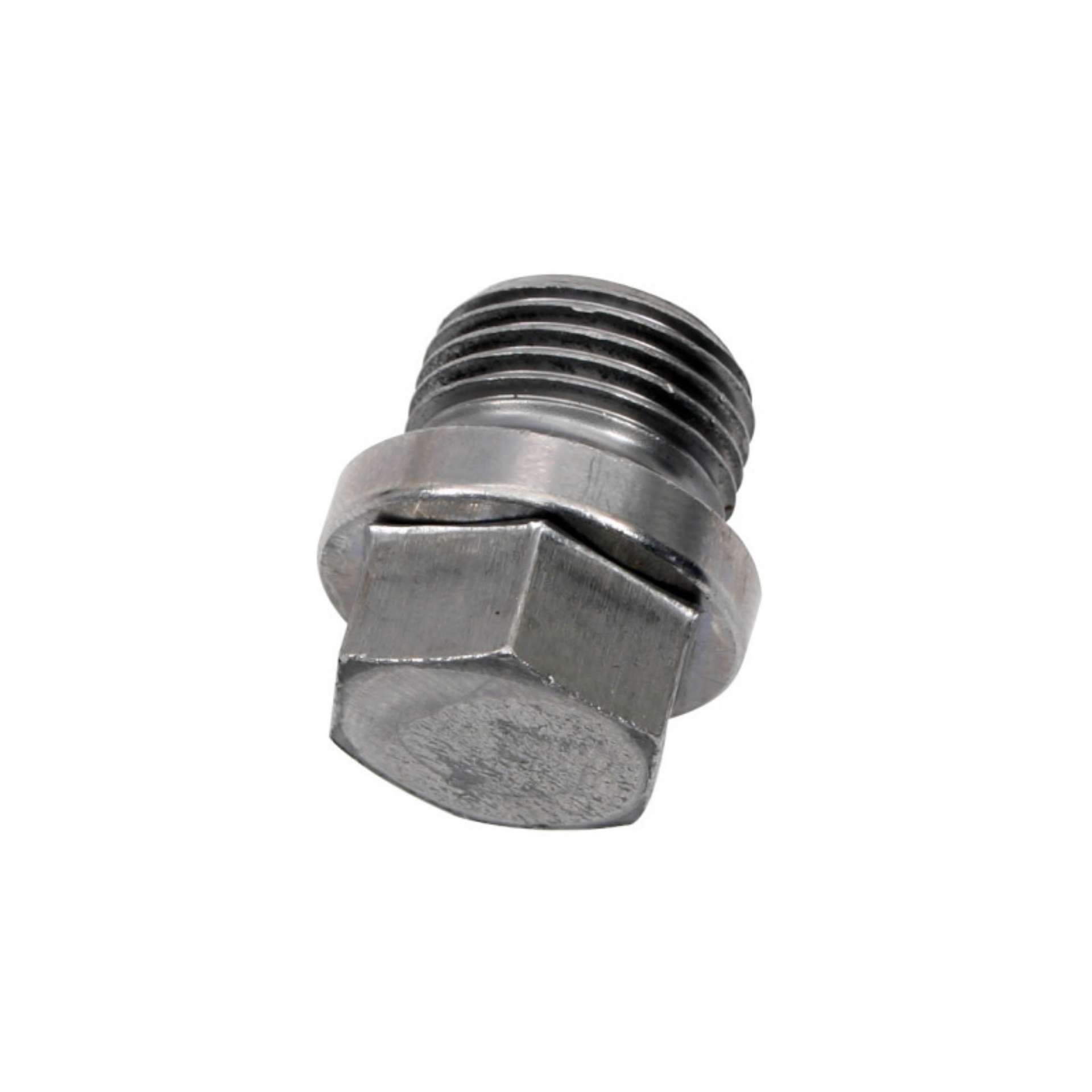 Picture of Moroso Oxygen Sensor Plug w-17mm Hex Head - Plated Steel - M18 x 1-5 Thread - Single