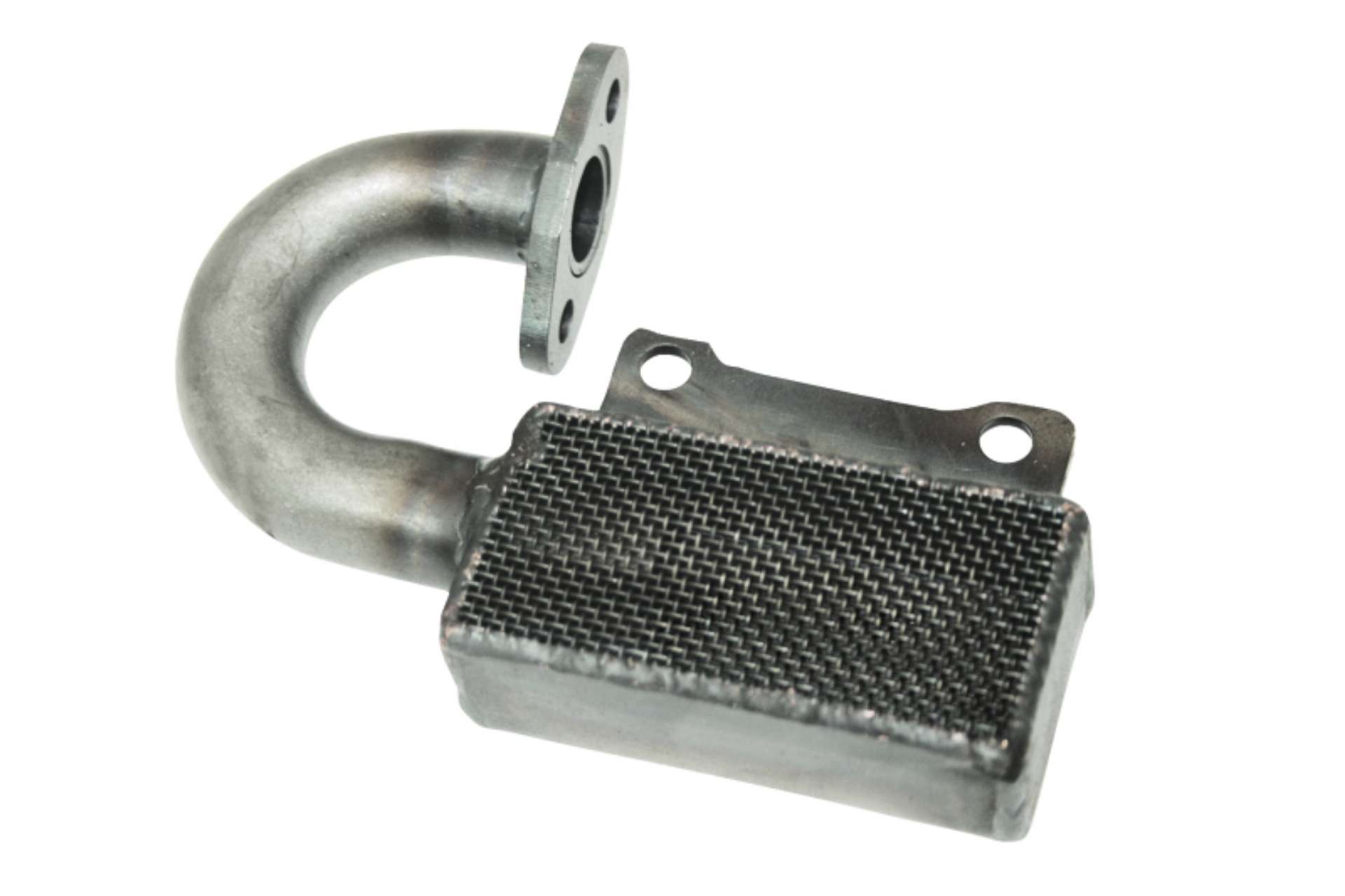 Picture of Moroso Chevrolet Small Block Oil Pump Pick-Up - 3-4in - Flange Mount Use w-7in Oil Pans