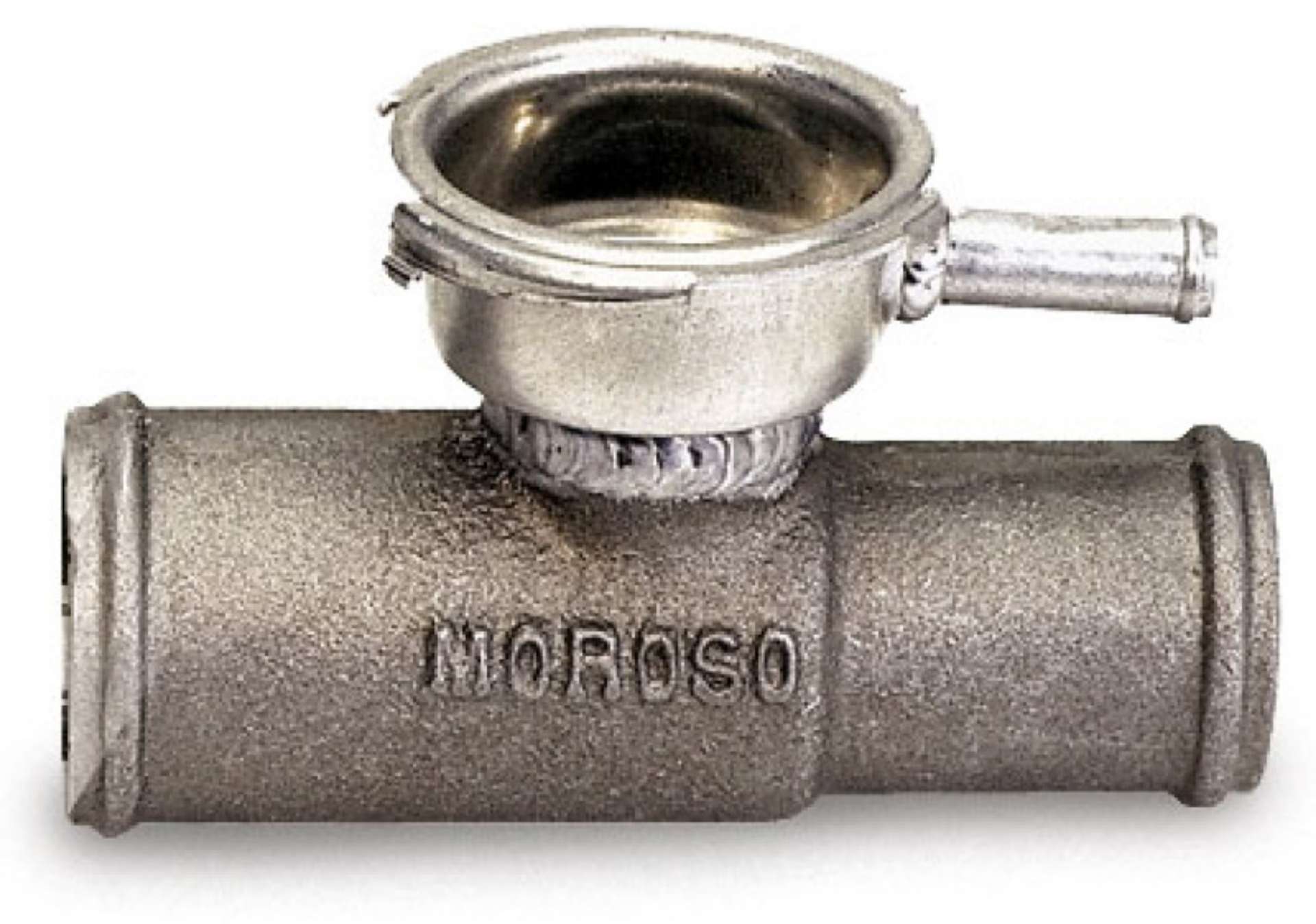 Picture of Moroso Radiator Hose Filler - 1-1-2in Hose to 1-1-4in Hose - Cast Aluminum