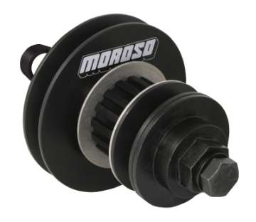 Picture of Moroso Chevrolet Small Block Long Dry Sump & Vacuum Pump Drive Kit - Flange Style w-Pulleys