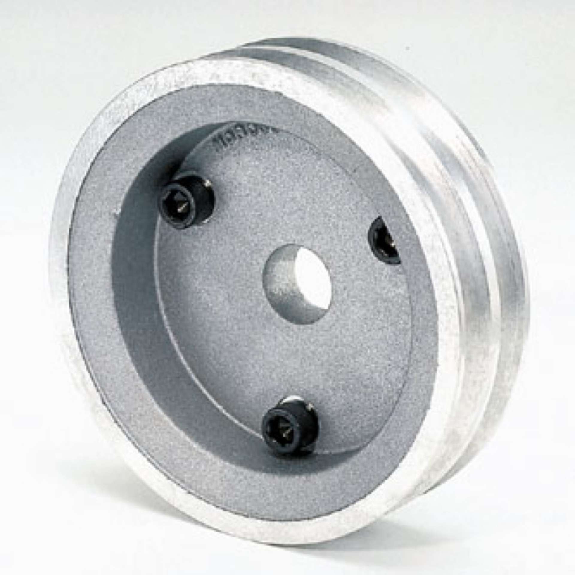 Picture of Moroso Chevrolet Small Block w-Short Pump Crankshaft Pulley - Double Groove - Cast Aluminum