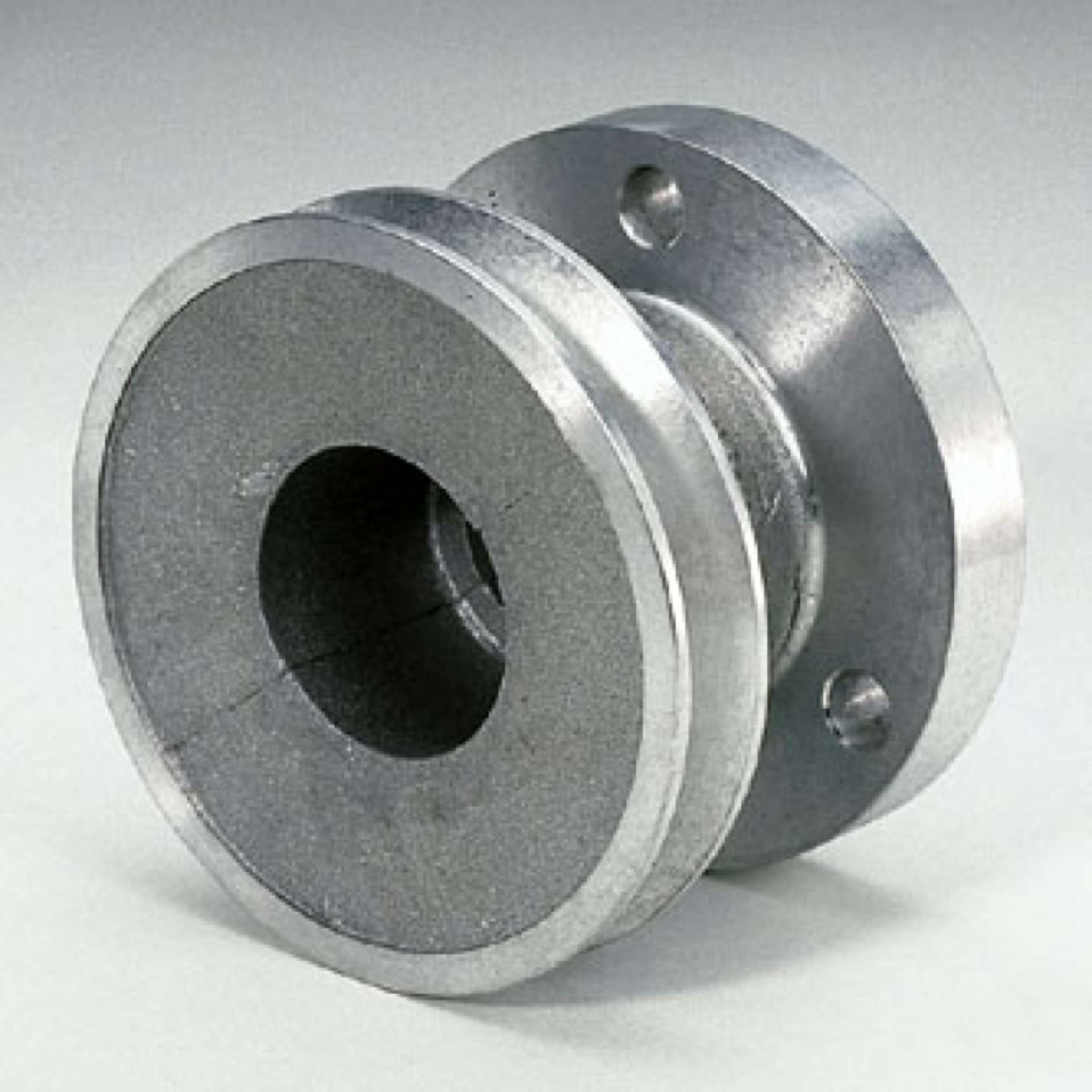 Picture of Moroso Chevrolet Small Block w-Long Pump Crankshaft Pulley - Single Groove - Cast Aluminum