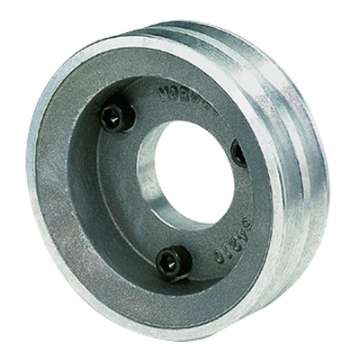 Picture of Moroso Chevrolet Big Block 396-454 w-Short Pump Crankshaft Pulley - Double Groove - Cast Aluminum