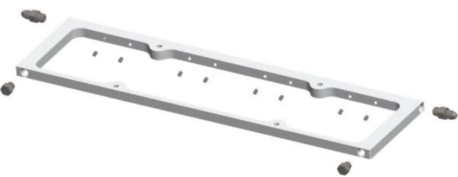 Picture of Moroso Chevrolet Small Block Spring Oiler Rails - Billet Aluminum - Pair