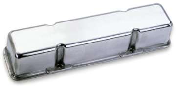 Picture of Moroso Chevrolet Small Block Valve Cover - 3-5in - No Logo - Polished Aluminum - Pair