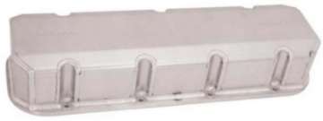 Picture of Moroso Chevrolet Big Block Valve Cover w-Billet Rail - 3-875in - Exhaust & Intake Pockets - Aluminum