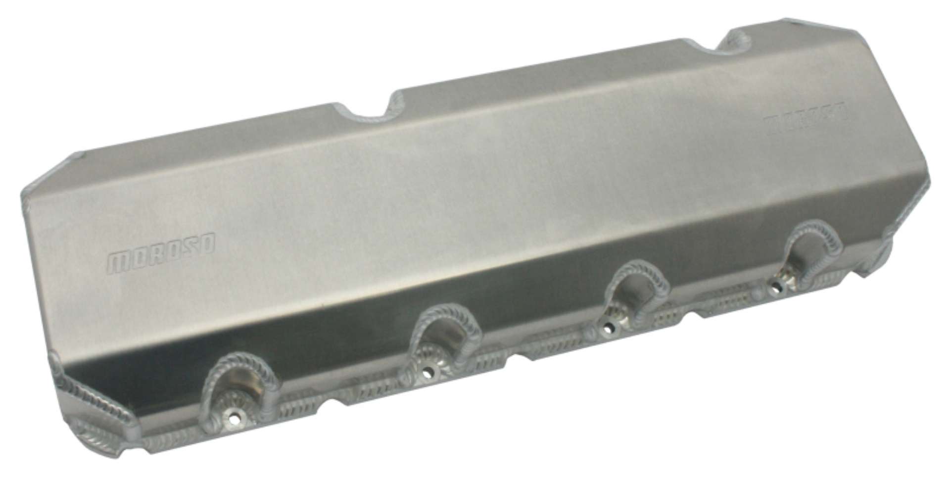 Picture of Moroso Dart Big Chief II w-11 & 14 Degree Heads Valve Cover w-Billet Rail - 3-5in - Aluminum