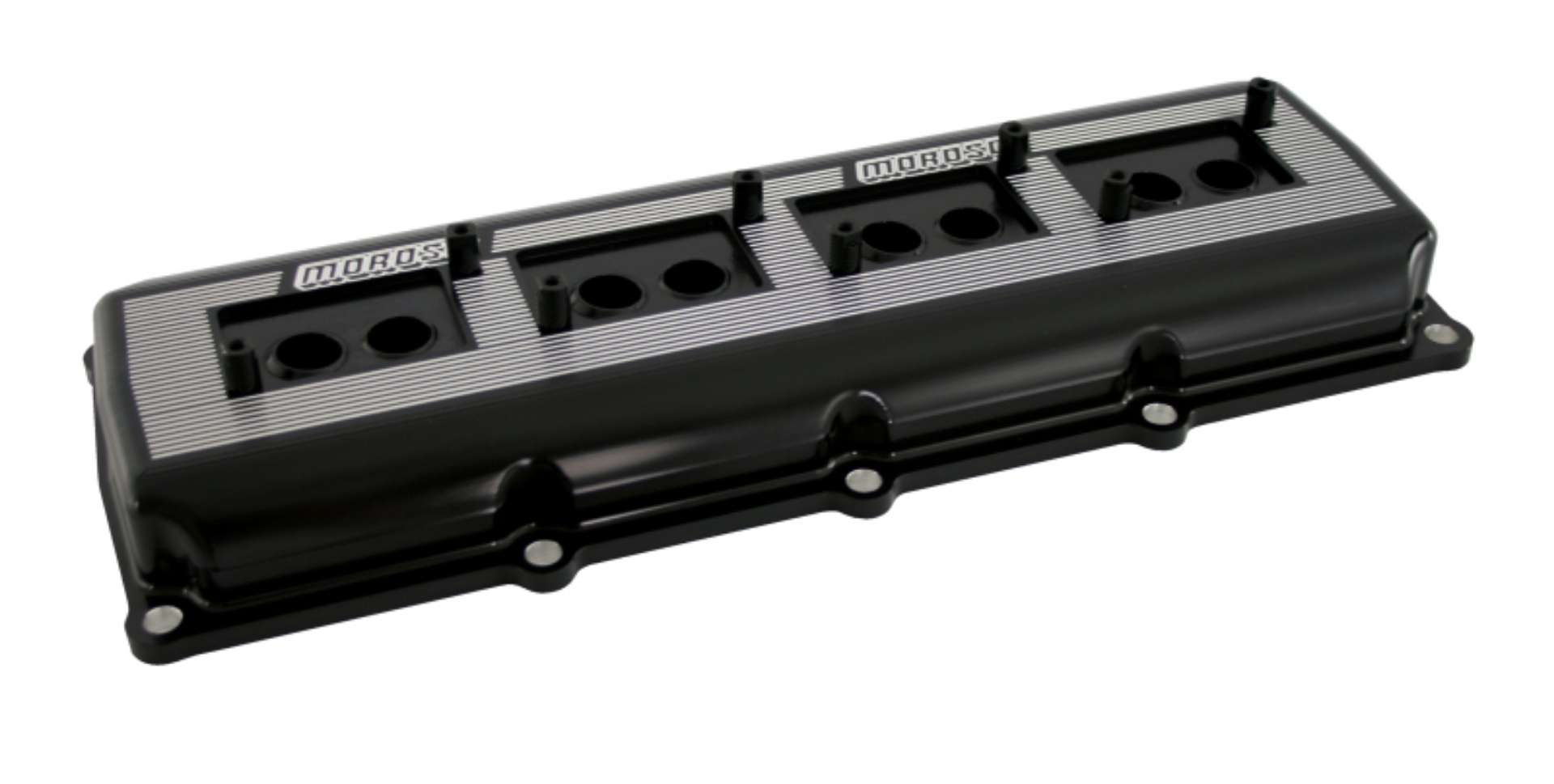 Picture of Moroso Dodge 5-7-6-1-6-4L Hemi Valve Cover - Black Anodized Aluminum