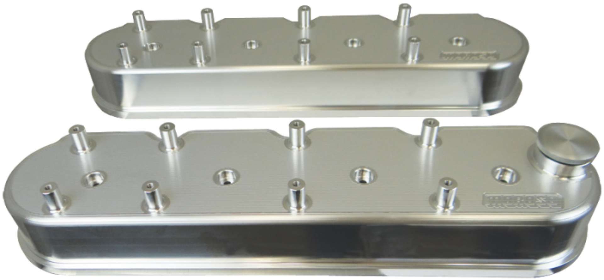 Picture of Moroso GM LS Valve Cover - 2-5in - w-Coil Mounts - Billet Aluminum - Pair