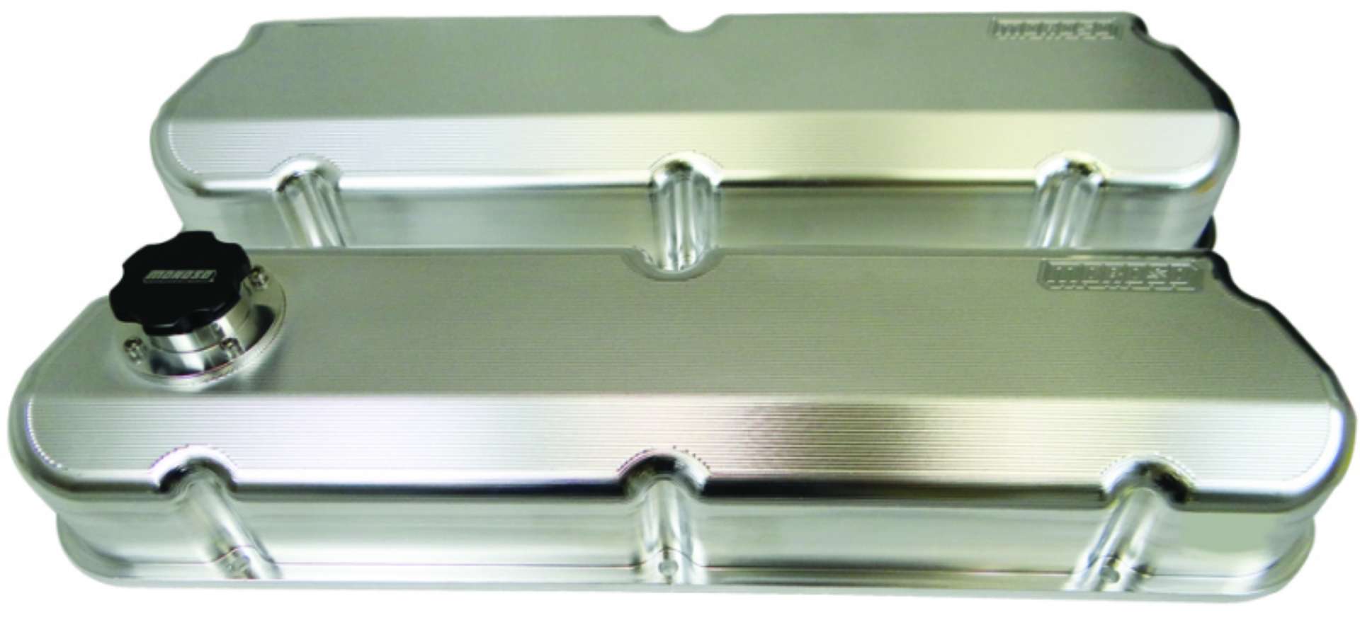 Picture of Moroso Ford 302-351W Valve Cover w-Fill Cap - 2-875in - Billet Aluminum - Pair