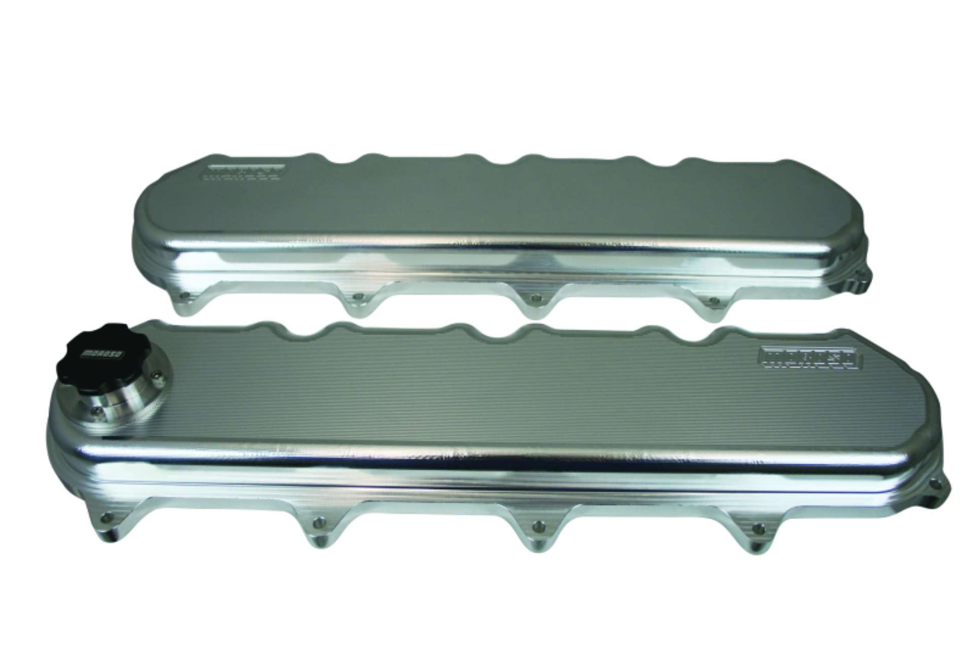 Picture of Moroso GM LT1-LT4-L86 Valve Cover - w-Coil Mounts - Oil Fill on Each Cover - Billet Aluminum - Pair