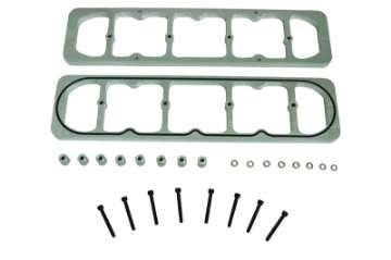 Picture of Moroso Chevrolet Small Block Valve Cover Adapter - GM LS Cylinder Heads - Billet Aluminum