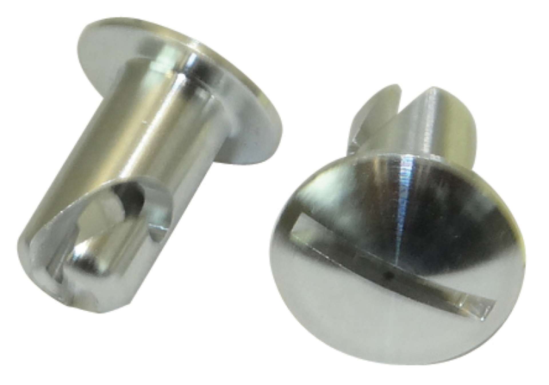 Picture of Moroso Quick Fastener - Oval Head - 5-16in x -400in - Aluminum - 10 Pack