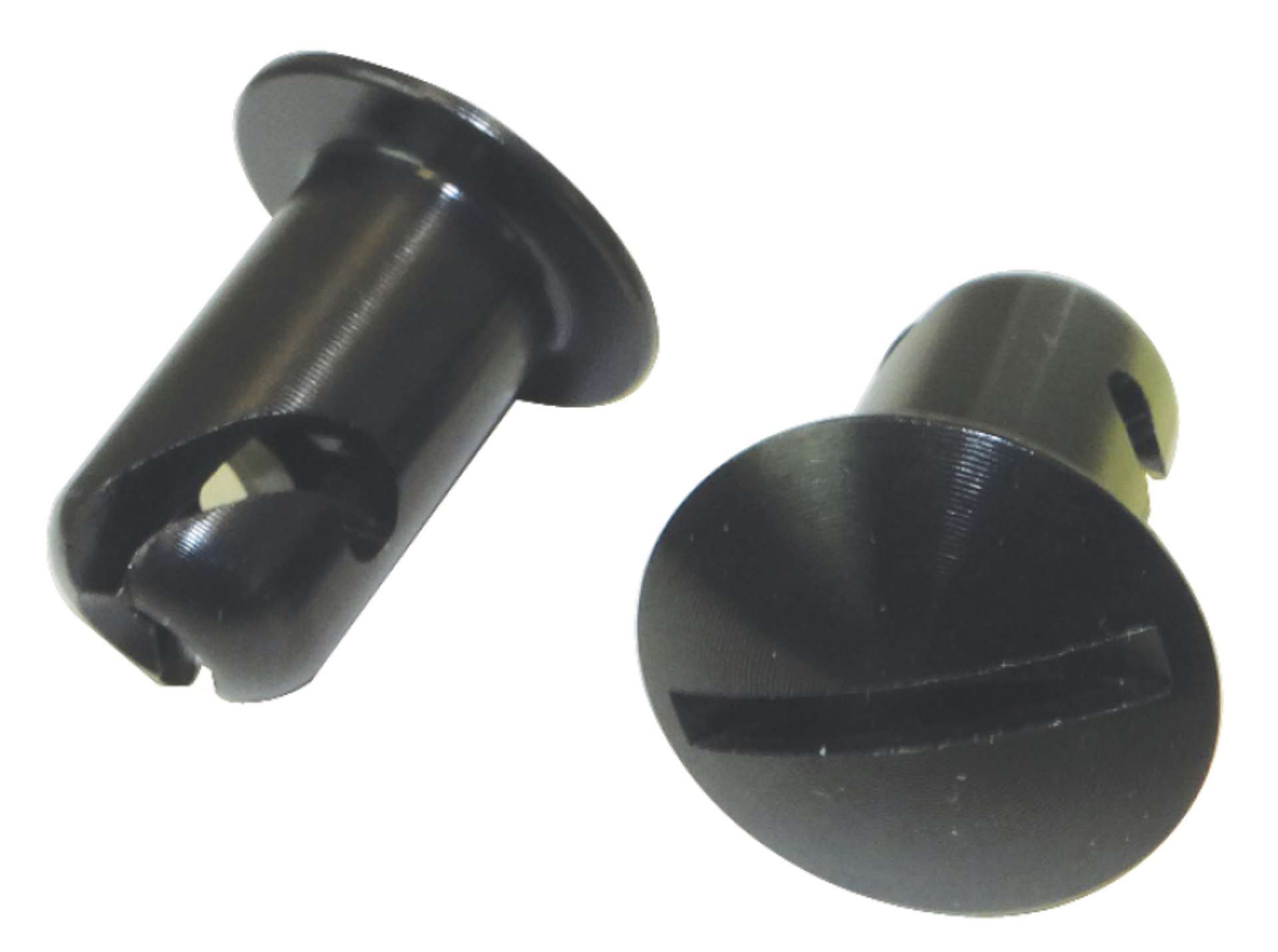 Picture of Moroso Quick Fastener - Oval Head - 7-16in x -500in - Aluminum - Black - 10 Pack