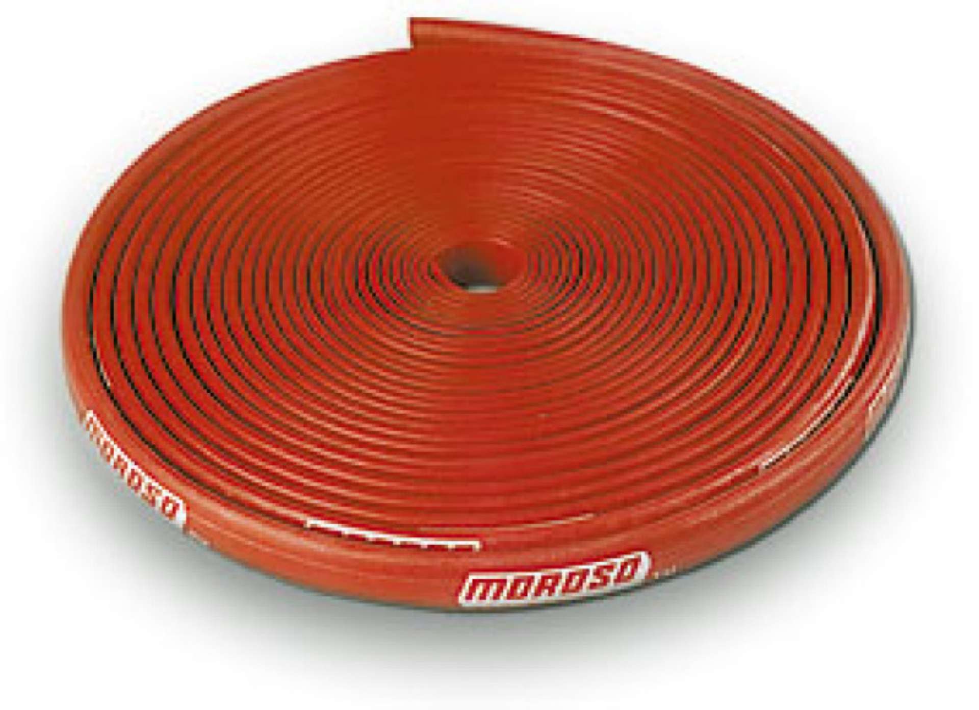 Picture of Moroso Insulated Spark Plug Wire Sleeve - 8mm - Red - 25ft Roll