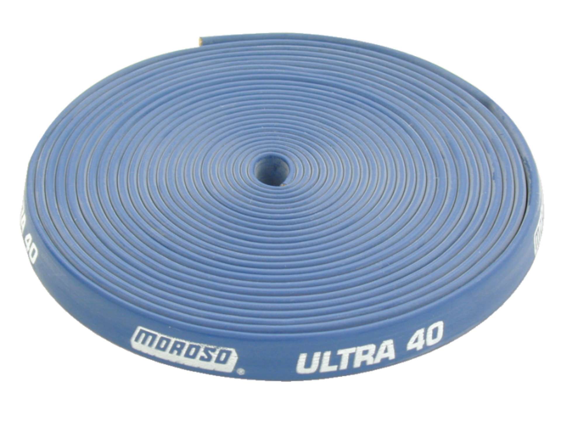 Picture of Moroso Insulated Spark Plug Wire Sleeve - Ultra 40 - 8-65mm - Blue - 25ft Roll