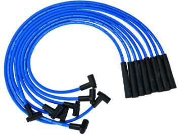 Picture of Moroso Custom Ignition Wire Set - Blue Max - Spiral Core