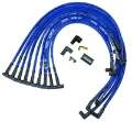 Picture of Moroso Chevrolet Small Block Ignition Wire Set - Ultra 40 - Sleeved - HEI - 90 Degree - Blue