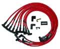 Picture of Moroso Chevrolet Small Block Ignition Wire Set - Ultra 40 - Unsleeved - HEI - Under Header - Red