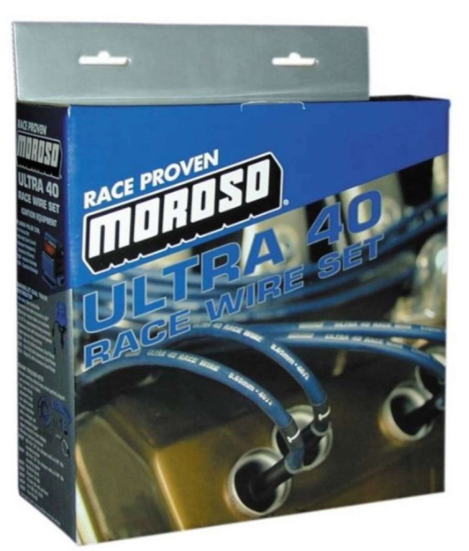 Picture of Moroso Ford 351W Ignition Wire Set - Ultra 40 - Unsleeved - HEI - Black