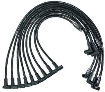 Picture of Moroso Chevrolet Small Block Sprint Car Ignition Wire Set - Ultra 40 - Unsleeved - HEI - Black