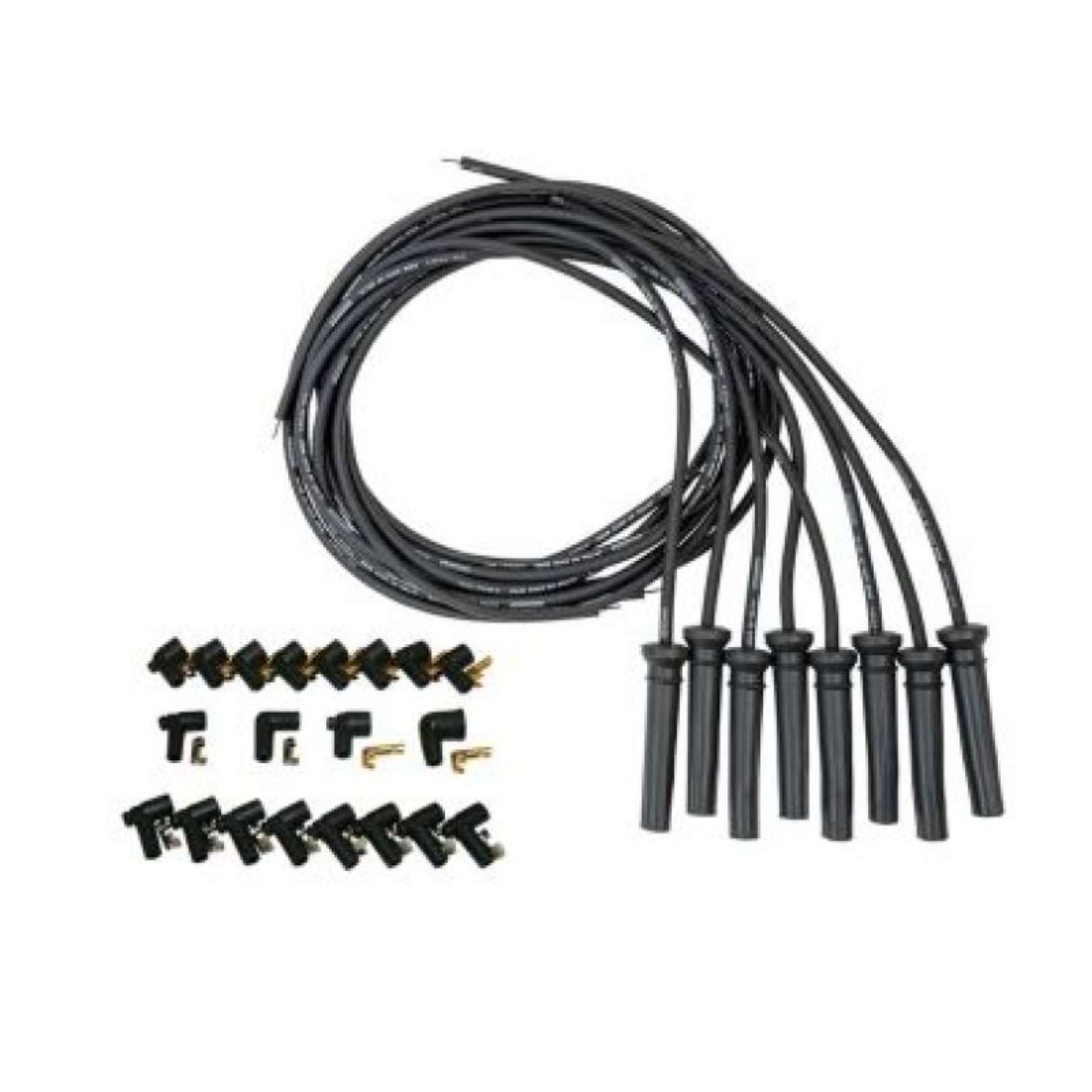 Picture of Moroso GM Pro Stock-Brodix PB201-CFE Ignition Wire Set - Ultra 40 - Unsleeved - Black