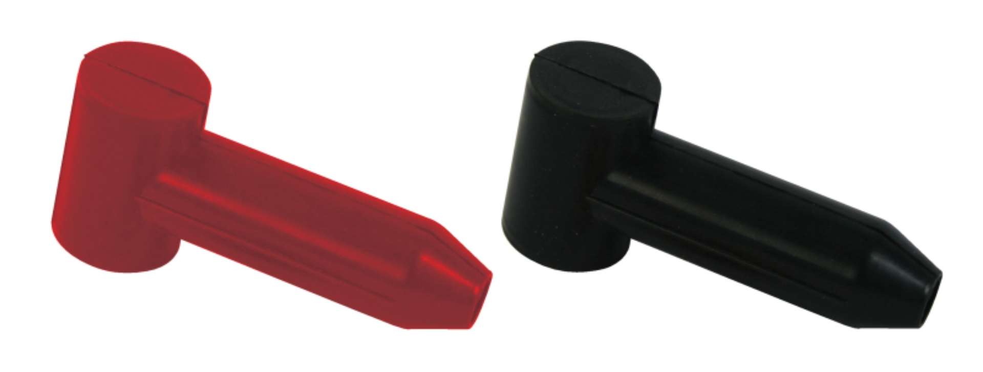 Picture of Moroso Battery Disconnect Switch Boots - 1 Black - 1 Red Use w-Part No 74100-74101-74102-74106