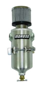 Picture of Moroso Breather Tank-Catch Can - Two 1-2in NPT Female Fittings - Aluminum