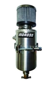 Picture of Moroso Breather Tank-Catch Can -6An Male Fitting - Aluminum