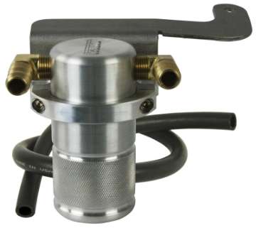 Picture of Moroso 11-14 Ford Mustang GT w-Roush Supercharger Air-Oil Separator Catch Can - Billet Aluminum