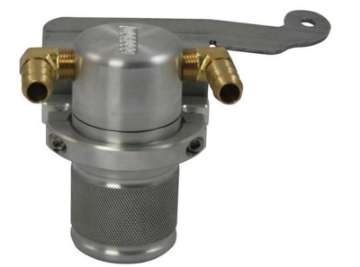 Picture of Moroso 11-14 Ford Mustang V6 Air-Oil Separator Catch Can - Small Body - Billet Aluminum