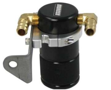 Picture of Moroso Chrysler 5-7L w-Aftermarket Intake Air-Oil Separator Catch Can - Billet Aluminum - Black