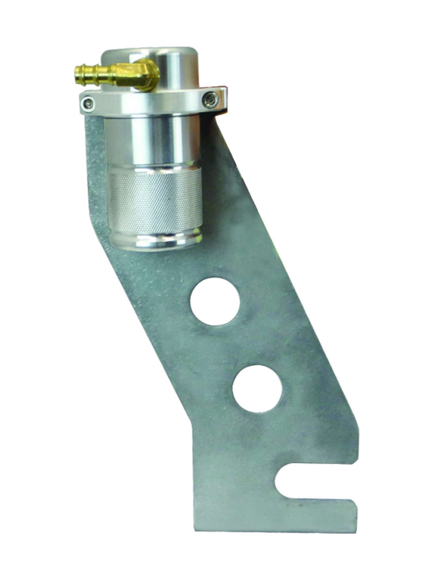 Picture of Moroso 87-93 Ford Mustang Air-Oil Separator Catch Can - Small Body - Billet Aluminum