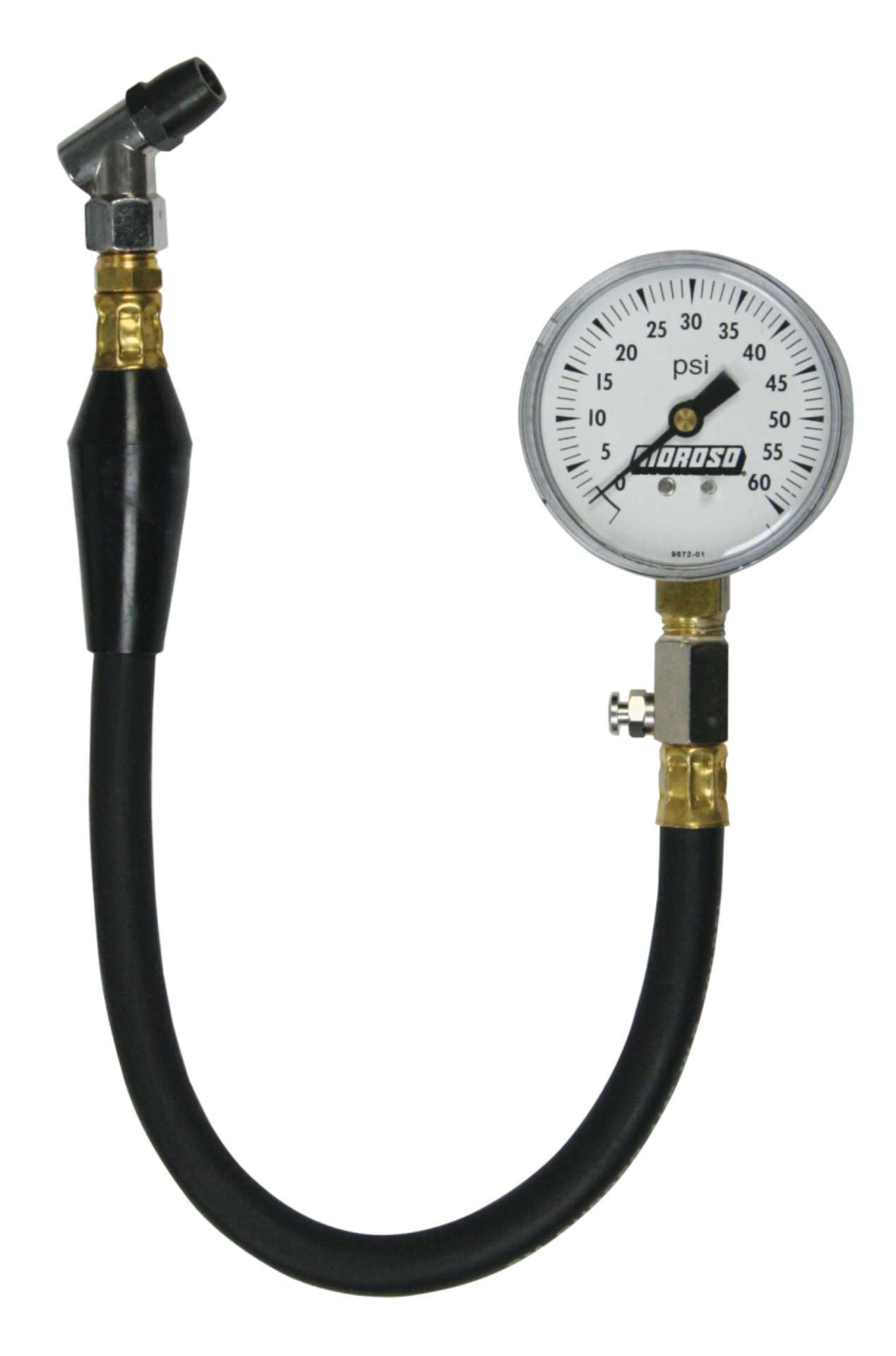 Picture of Moroso Tire Pressure Gauge 0-60psi - 2-5-8in Display - 2 Percent Accuracy