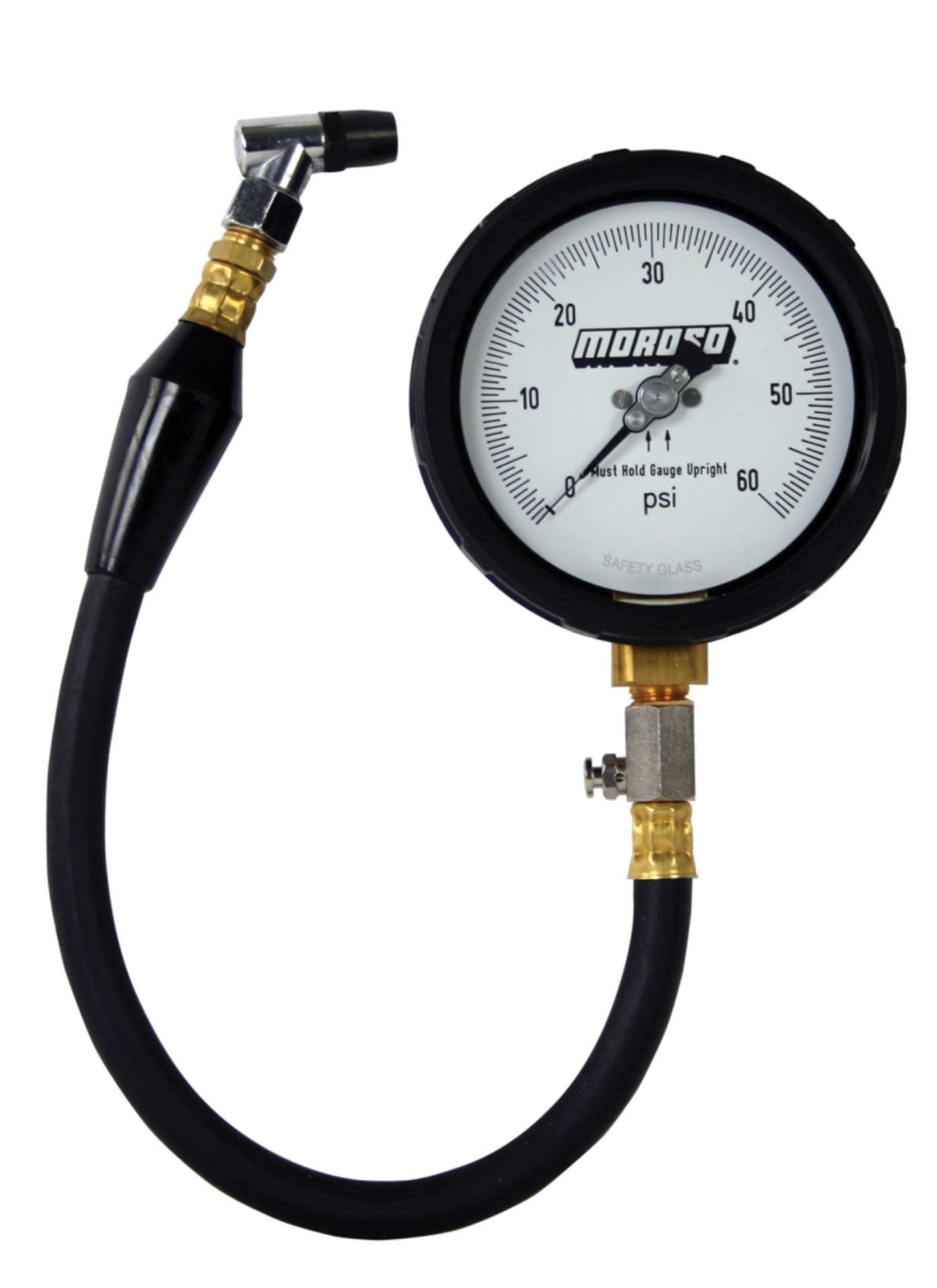 Picture of Moroso Tire Pressure Gauge 0-60psi - 4in Display - 1-2 Percent Accuracy