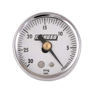 Picture of Moroso Vacuum Gauge - 0-30in Hg - 1-5in Diameter