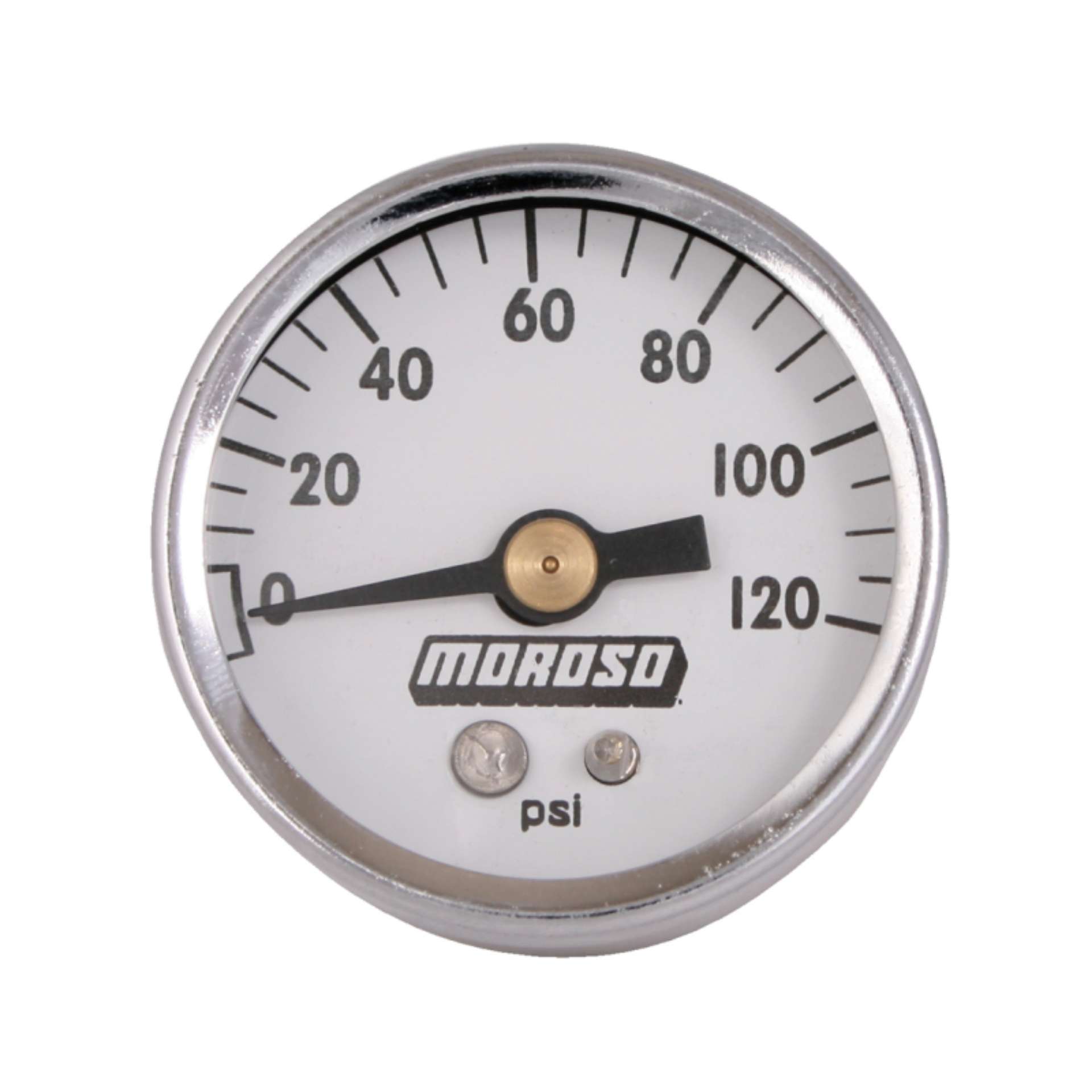 Picture of Moroso Oil Pressure Gauge - 0-120lbs - 1-5in Diameter