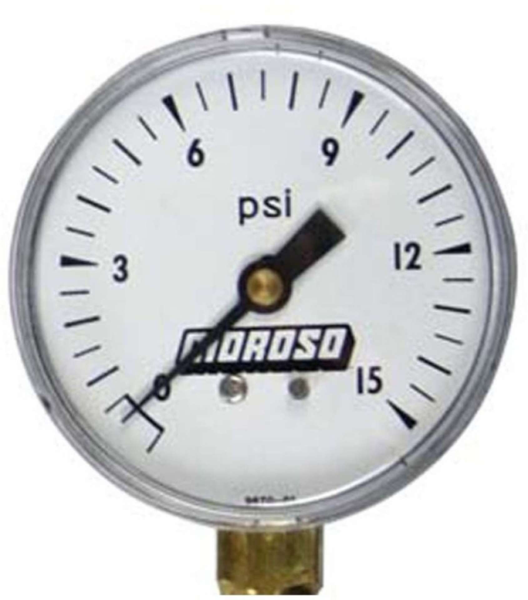 Picture of Moroso Tire Pressure Gauge Head 0-15psi Replacement for Part No 89550