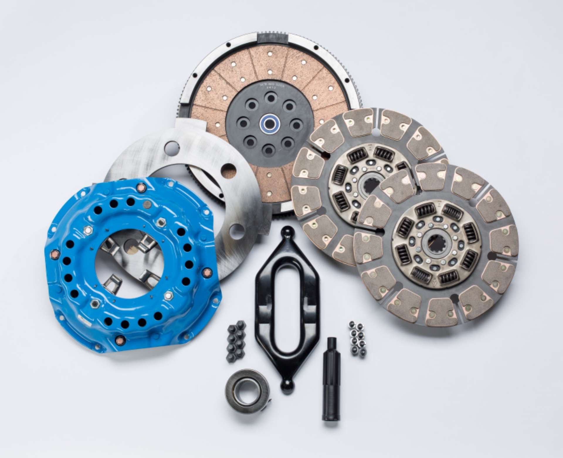 Picture of South Bend Clutch 2000-5-2005-5 Dodge 5-9 Diesel HO NV5600 6 Speed Super Street Dual Disc Clutch Kit