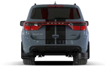 Picture of Rally Armor 16-24 Dodge Durango GT-Hellcat-RT-SRT 392-SXT Black UR Mud Flap Grey Logo