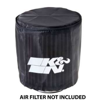 Picture of K&N Precharger Round Straight Air Filter Wrap Black - 4-5in ID x 5in H