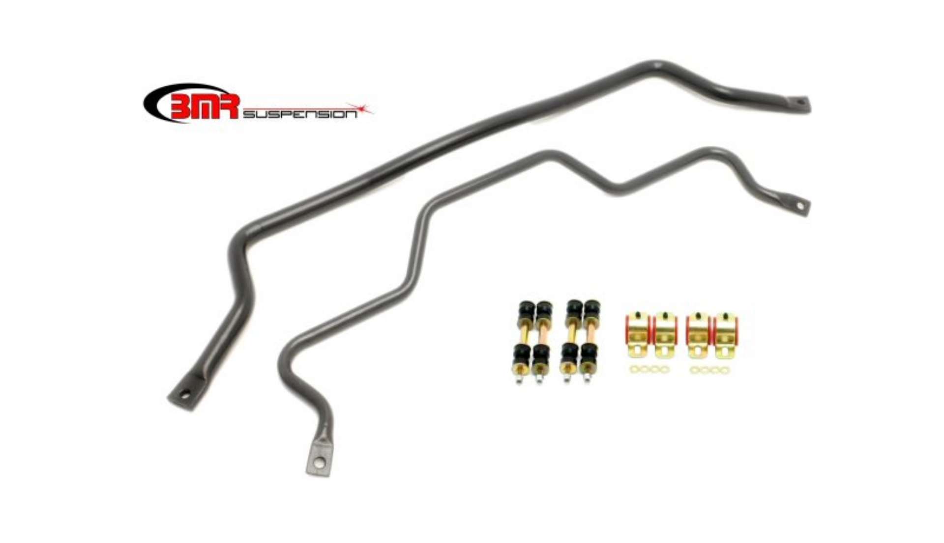 Picture of BMR 93-02 F-Body Front SB001H & Rear SB003H Sway Bar Kit w- Bushings - Black Hammertone