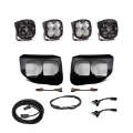 Picture of Baja Designs Ford Super Duty 20-On Fog Lights Dual FPK SAE-Pro DC Baja Designs w-Upfitter