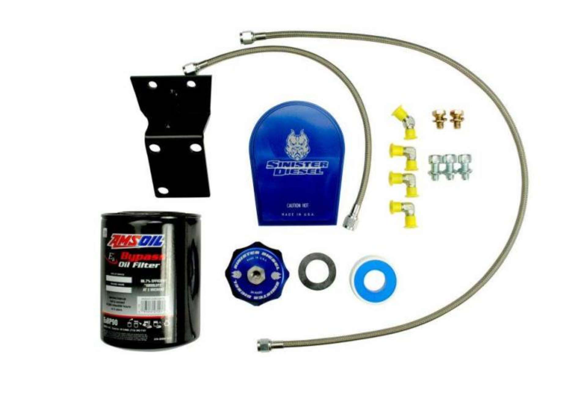 Picture of Sinister Diesel 19-20 Dodge Cummins 6-7L Bypass Oil Filter System