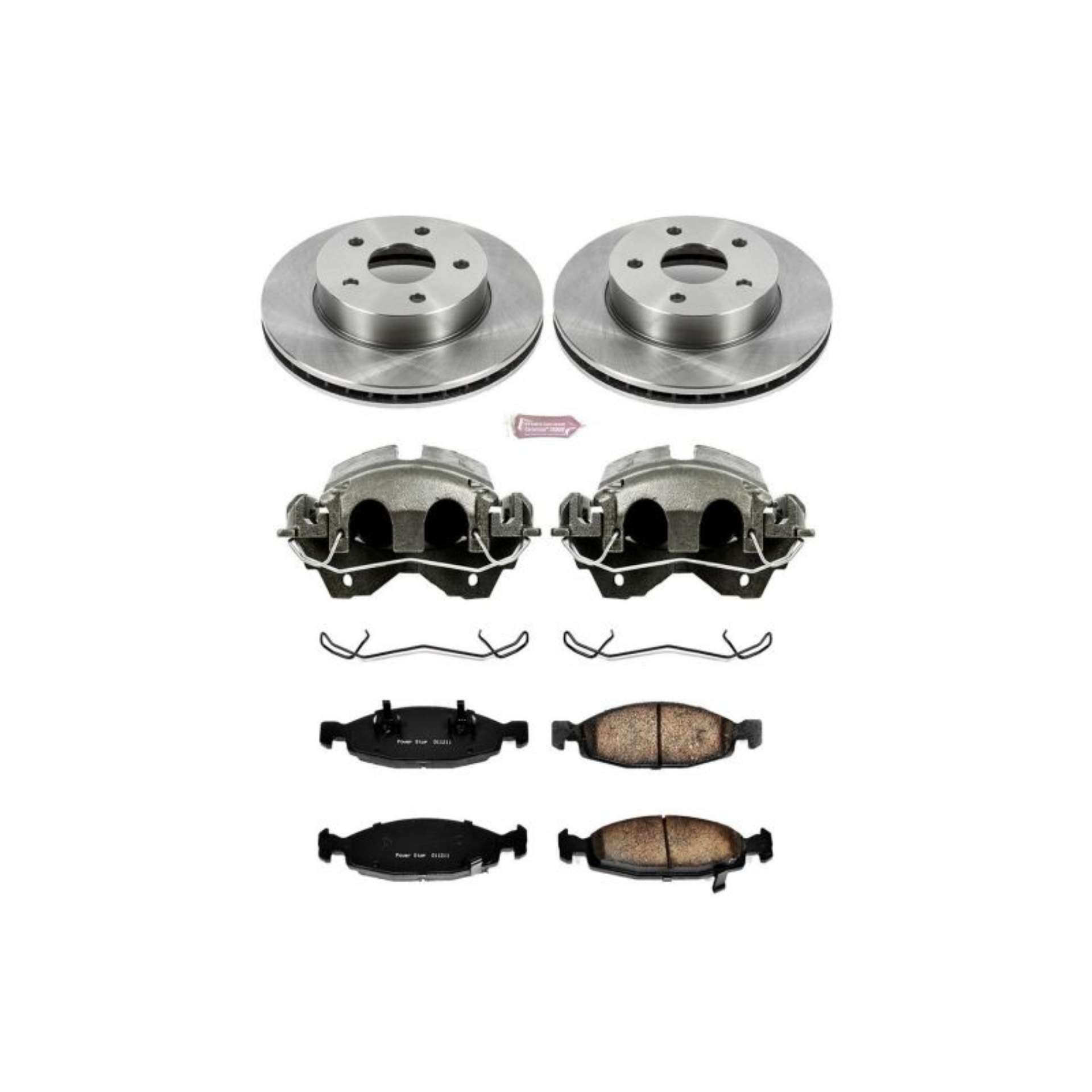 Picture of Power Stop 99-02 Jeep Grand Cherokee Front Autospecialty Brake Kit w-Calipers