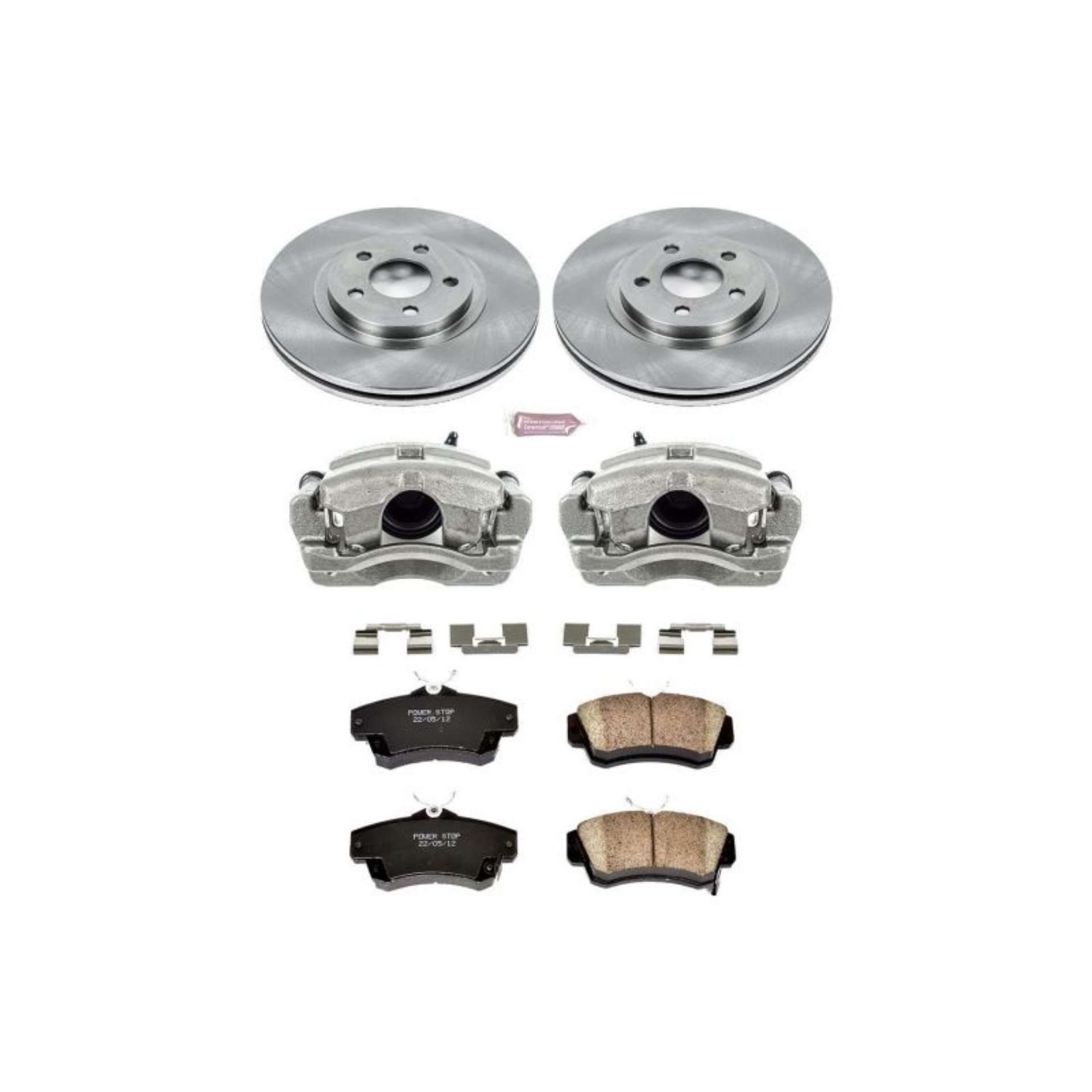 Picture of Power Stop 01-10 Chrysler PT Cruiser Front Autospecialty Brake Kit w-Calipers