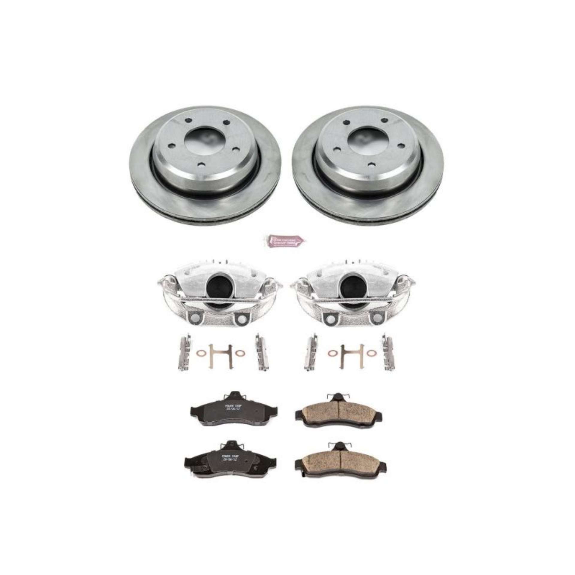 Picture of Power Stop 94-96 Chevrolet Caprice Rear Autospecialty Brake Kit w-Calipers