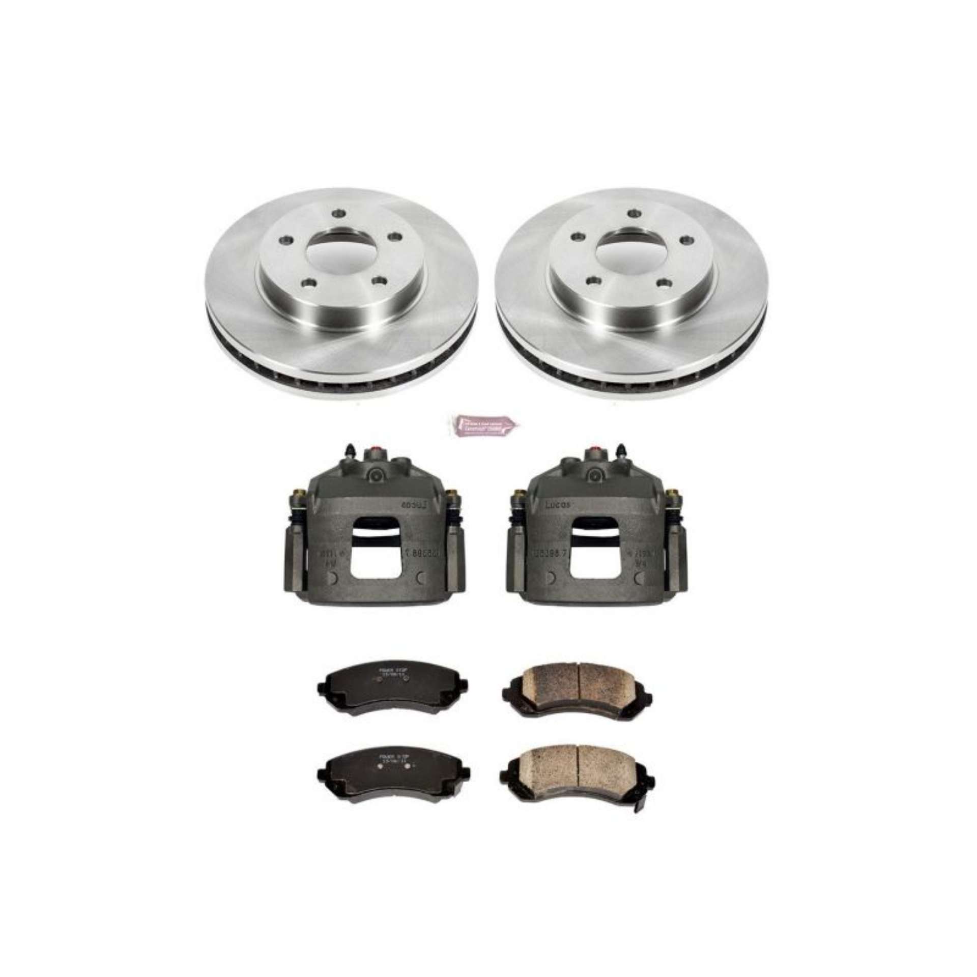 Picture of Power Stop 02-07 Buick Rendezvous Front Autospecialty Brake Kit w-Calipers